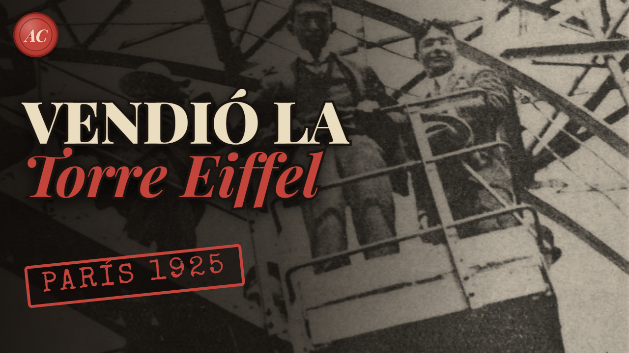 VICTOR LUSTIG: el estafador que «vendió» la Torre Eiffel